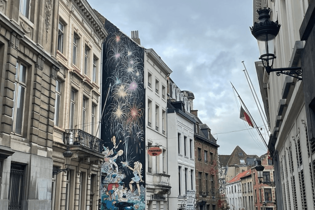 Street art in Brussels