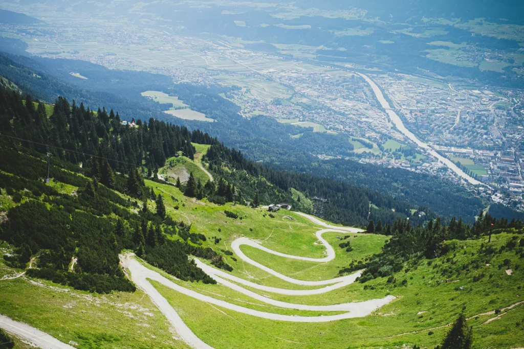 Innsbruck's countryside